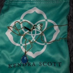 Blue Kendra Scott Necklace